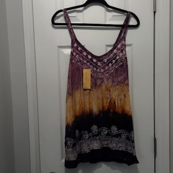 SHIVA Tie-dyed Summer Top - Picture 4 of 8